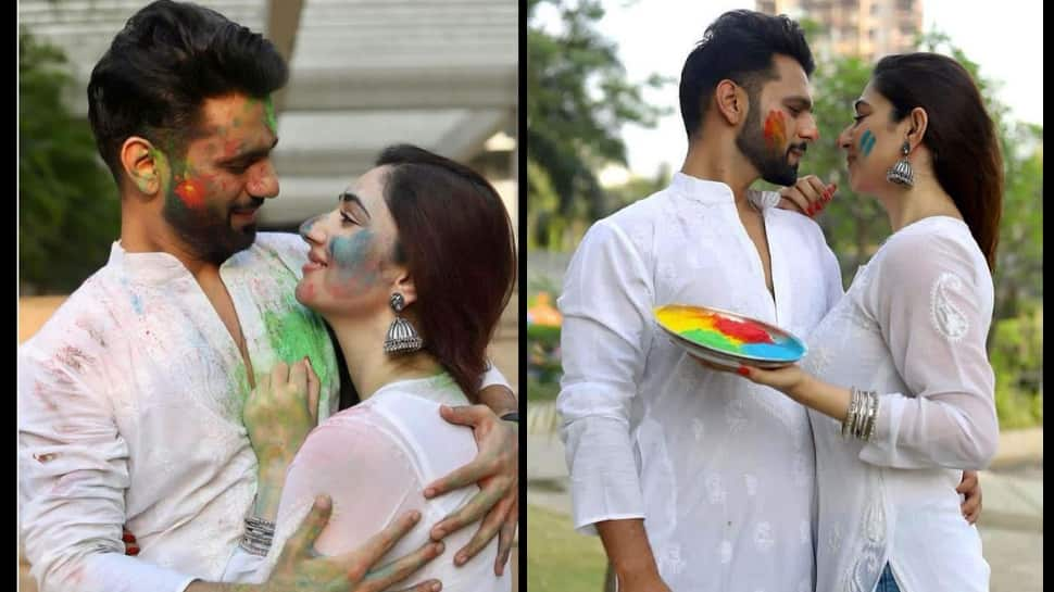 Rahul Vaidya shares loved-up photos with Disha Parmar