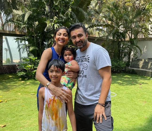 Shilpa Shetty shares beautiful family photos