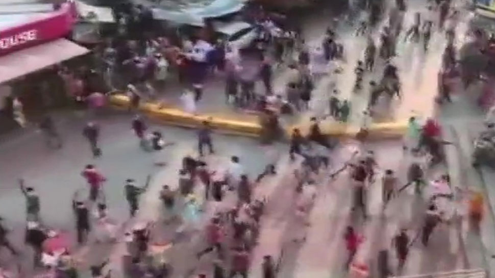 Nanded gurudwara attack: 4 cops injured, one critical, six police van damaged, case registered against 200 people Nanded gurudwara attack: 4 cops injured, one critical, six police van damaged, case registered against 200 people