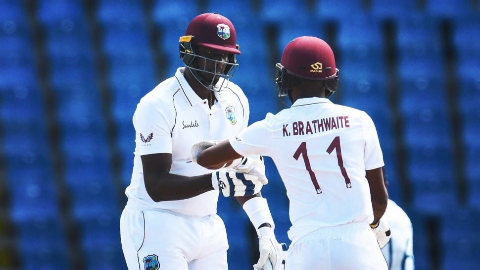 WI vs SL, 2nd Test: Brathwaite, Mayers, Holder fifties set 377 to win for Sri Lanka