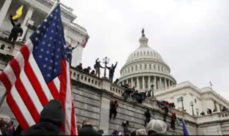 US Capitol locked down after Car rams barricade injuring 2 officers; driver shot