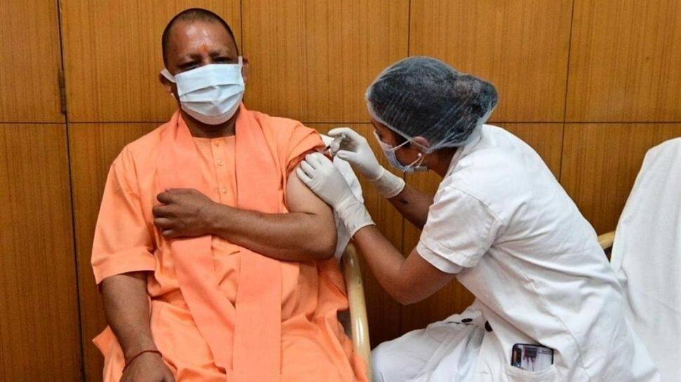 Uttar Pradesh CM Yogi Adityanath administered first dose of COVID-19 vaccine 