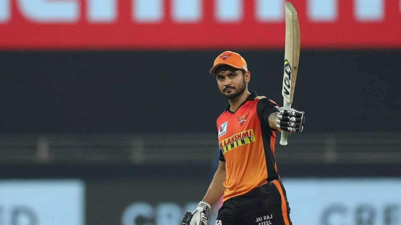 Karnataka and Sunrisers Hyderabad batsman Manish Pandey.