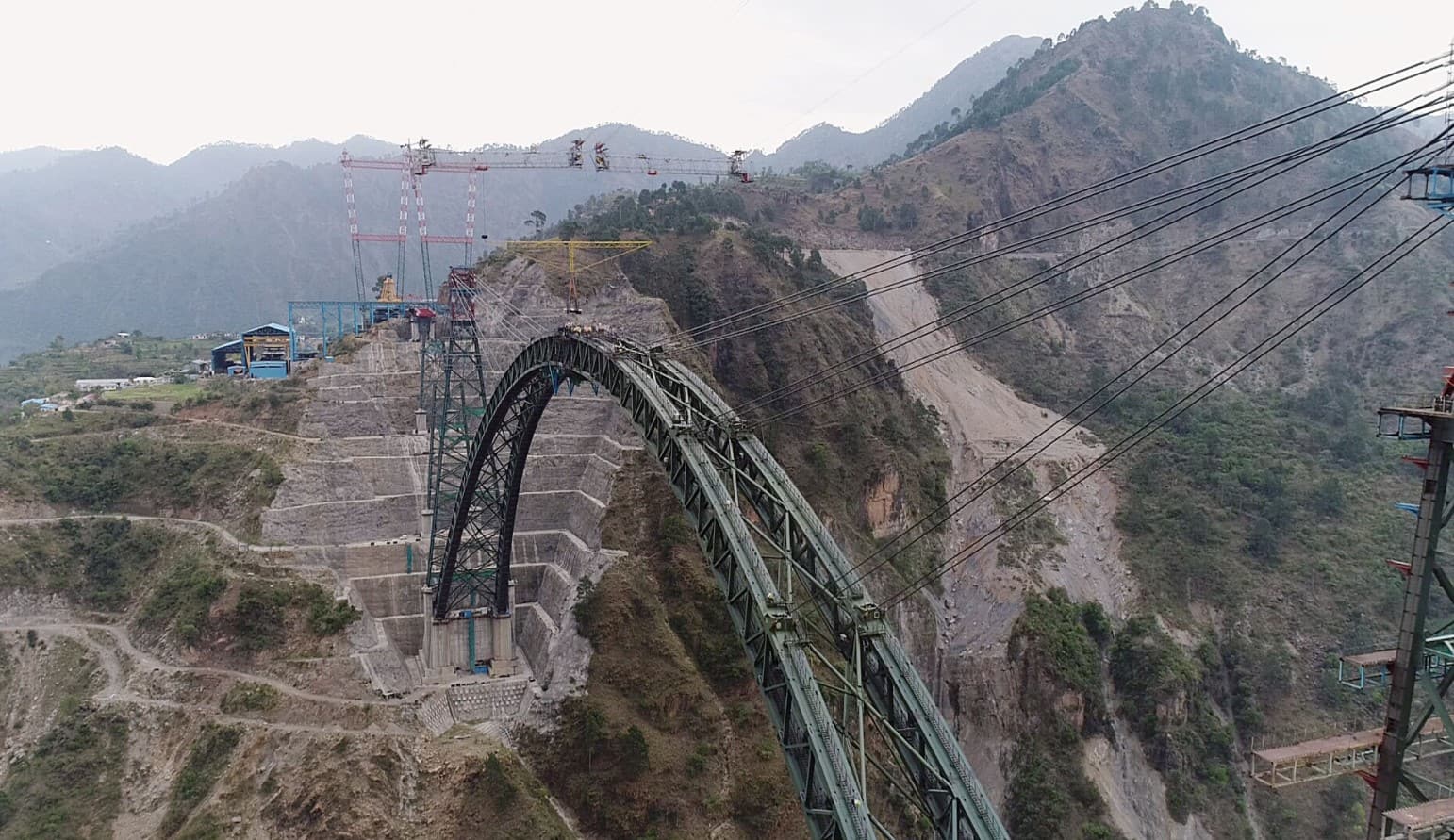 Chenab Bridge will be 35 meters higher than Eiffel Tower in Paris