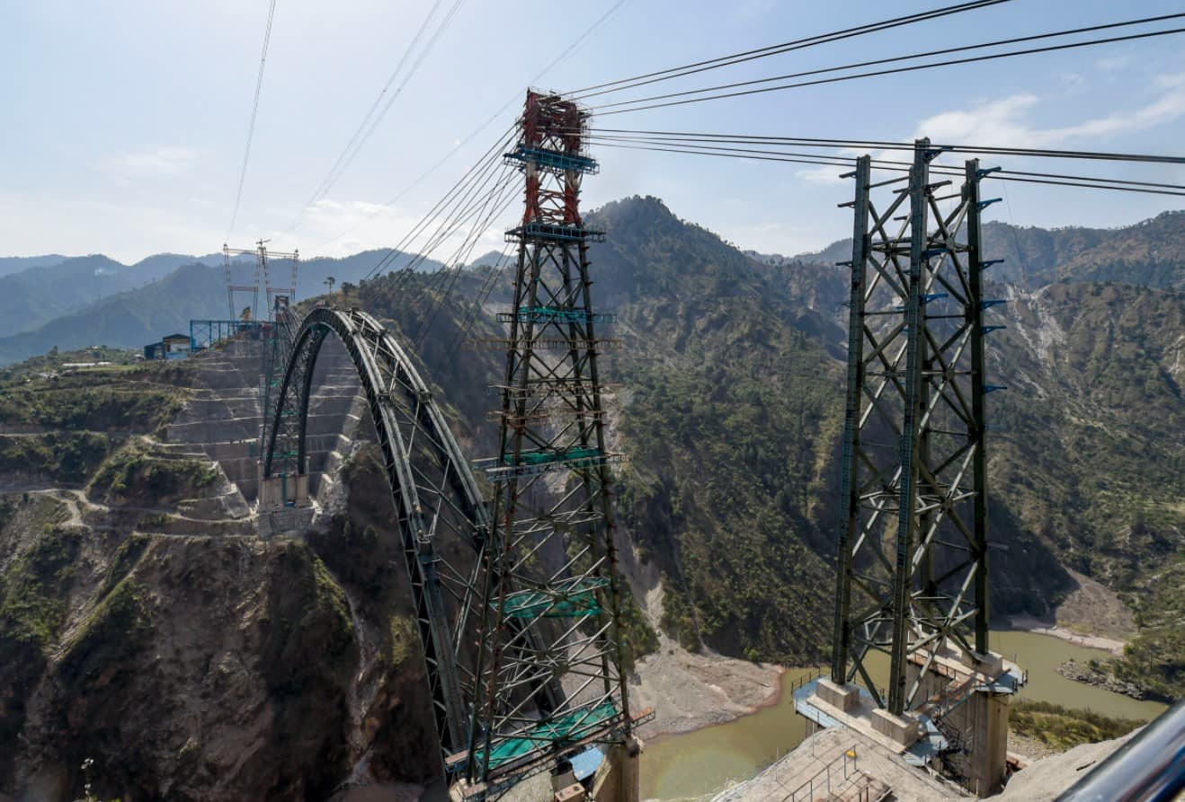 World's Highest Railway Bridge - Chenab Bridge