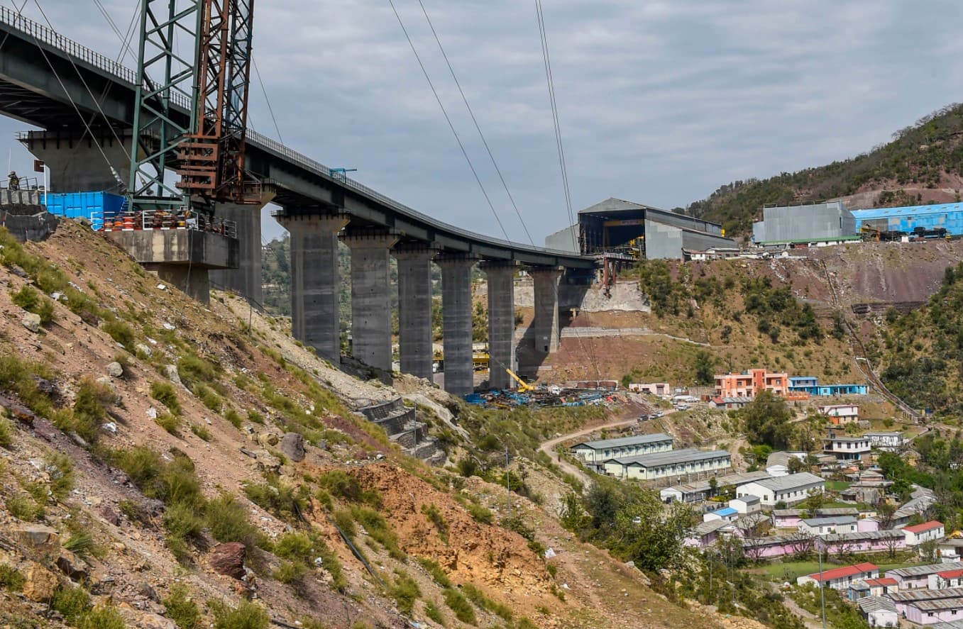 Railways completes arch closure of World's Highest Railway Bridge, Chenab Bridge