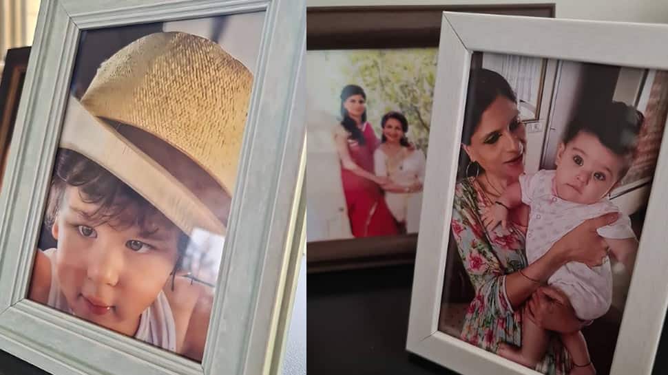 Kareena&#039;s sister-in-law Saba Pataudi shares unseen framed photos of Taimur, Inaaya!