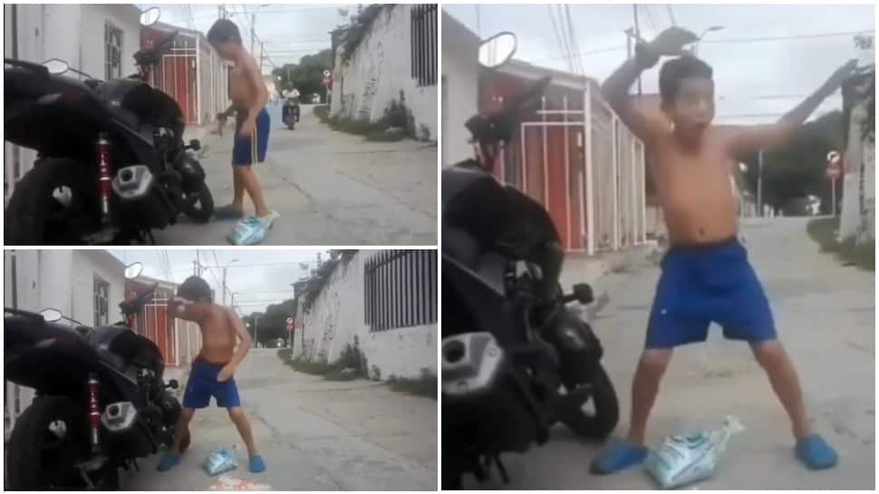 Kid dancing to bike alert alarm leaves netizens surprised, watch