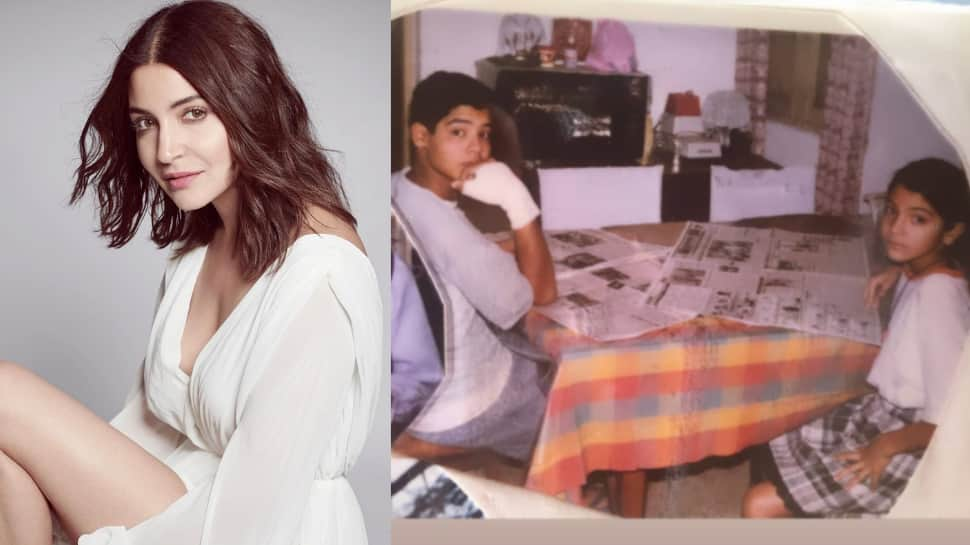 Anushka Sharma shares adorable childhood pic with brother Karnesh, the latter’s reaction is epic!