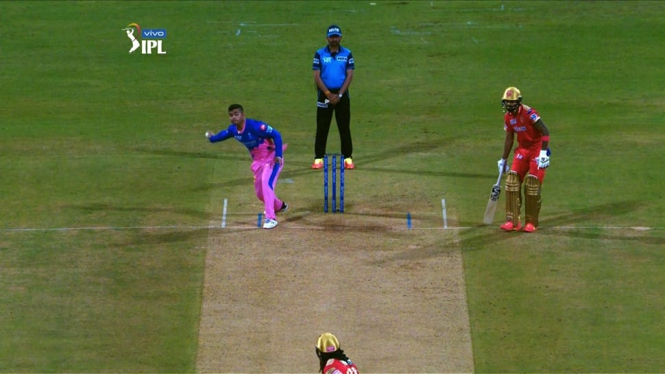 IPL: Watch, RR’s Riyan Parag go ‘perpendicular’ with his bowling action