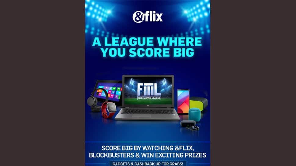 Score big and sweep home exciting prizes as &amp;flix sets the pitch for Flix Movie League