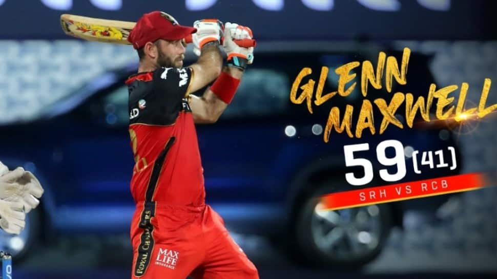 IPL 2021 SRH vs RCB: Glenn Maxwell hits 41-ball 59, ends fifty drought after 3 barren IPL seasons