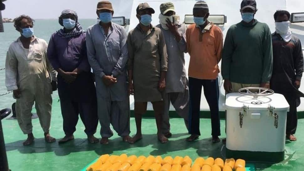 Indian Coast Guard seizes heroin worth Rs 300cr from Pakistani boat off Gujarat