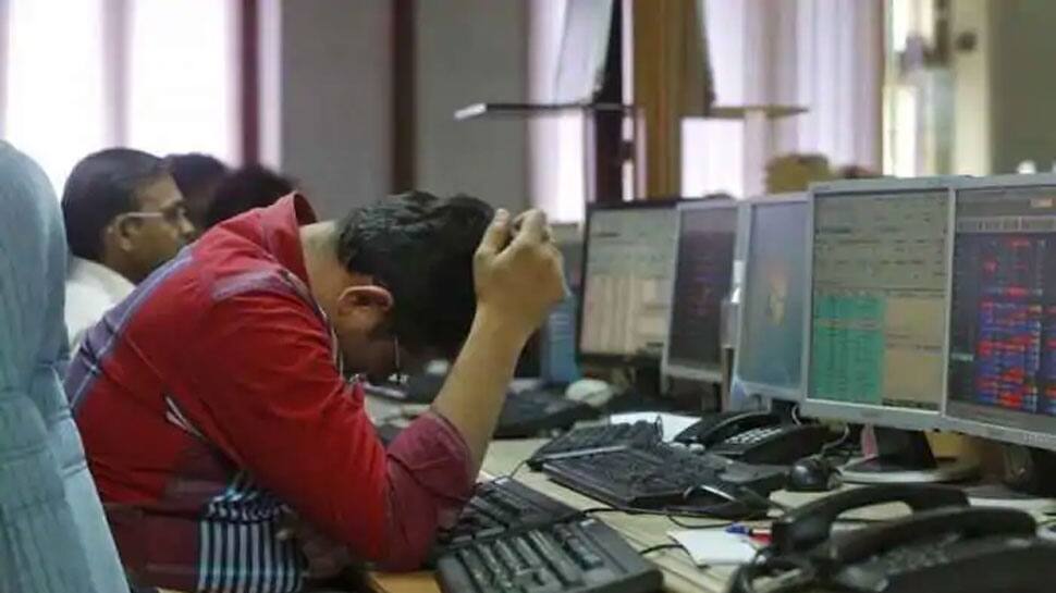 Sensex crashes over 1,300 points on spiking COVID-19 cases; Nifty below 14,300