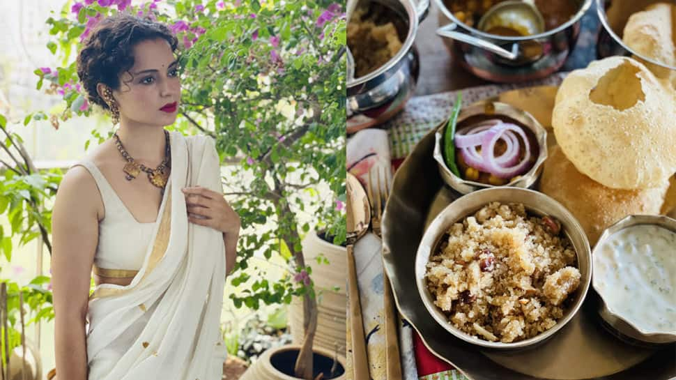 Kangana Ranaut BRUTALLY trolled for posting pic of Durga Ashtami prasad with &#039;onions&#039;, netizens call her &#039;anti-Hindu&#039;!