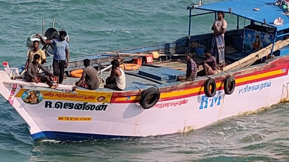 Indian Coast guard rescues eight fishermen off Karaikal, Puducherry