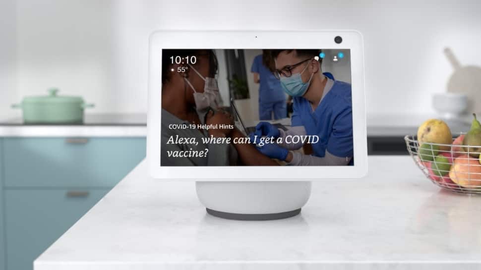 Looking for COVID-19 vaccine centres? Amazon Alexa will help you find it 