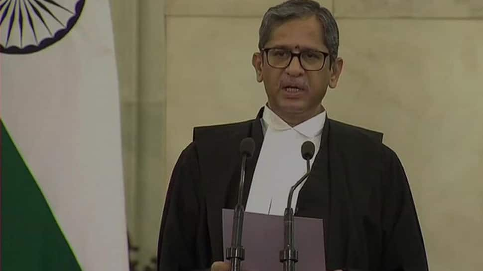 Justice NV Ramana takes oath as 48th Chief Justice of India