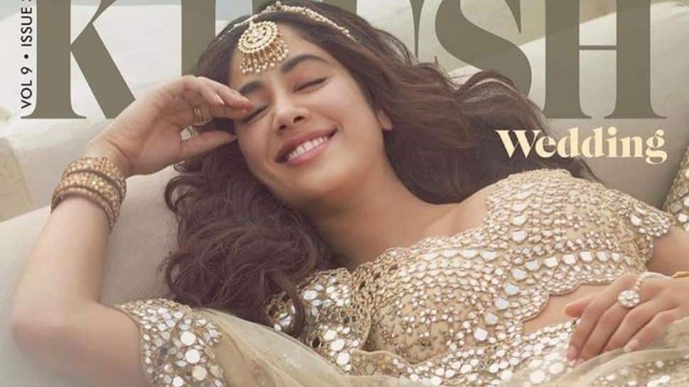 Janhvi Kapoor looks mesmerizing in new bridal magazine cover shoot - See pics