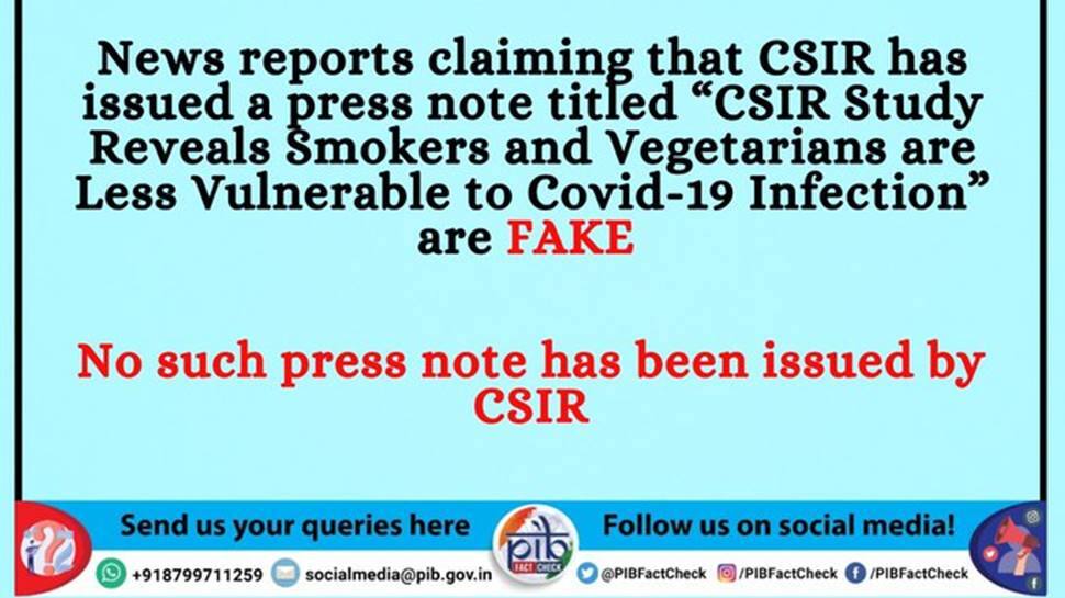 Fact Check: Smoking will not save you from COVID-19, PIB thrashes media reports