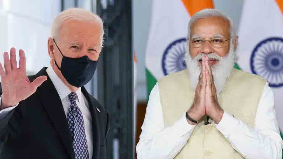 PM Narendra Modi holds &#039;fruitful discussion&#039; with Joe Biden, discusses efficient supply of COVID vaccine raw material