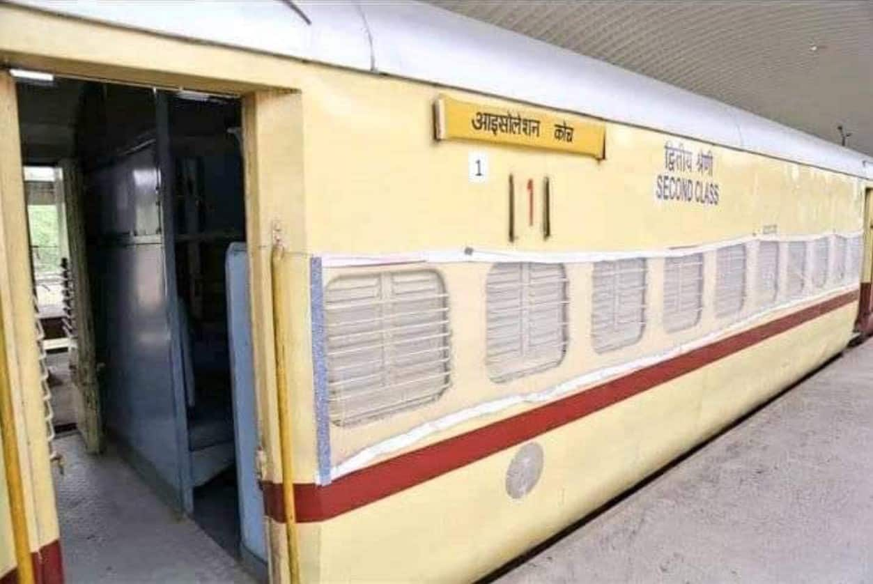 Indian Railways' Covid Care coaches 