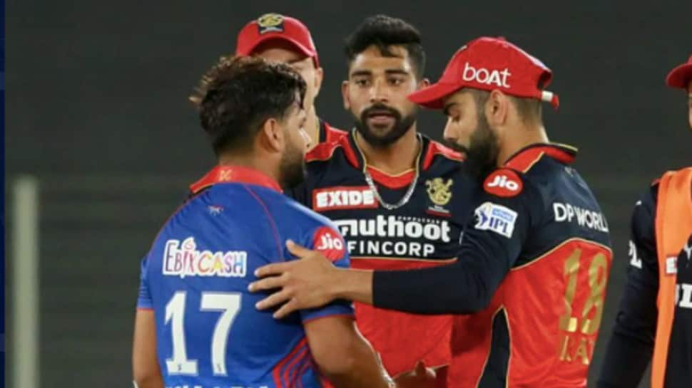 IPL 2021: Watch, Virat Kohli and Mohammed Siraj console DC captain Rishabh Pant