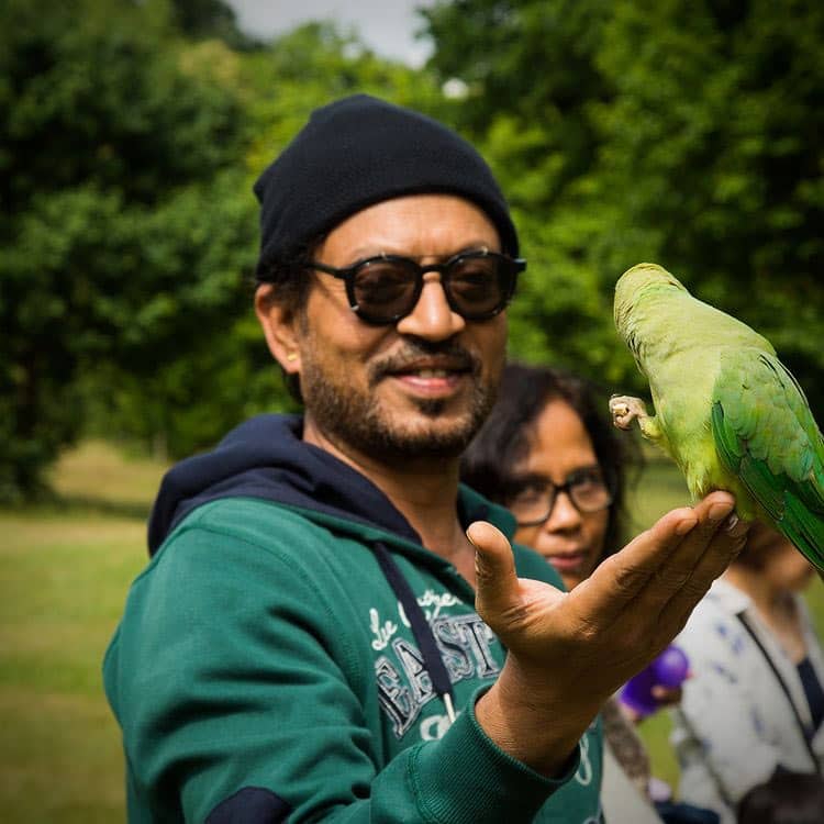 Irrfan's candid click with wife Sutapa Sikdar