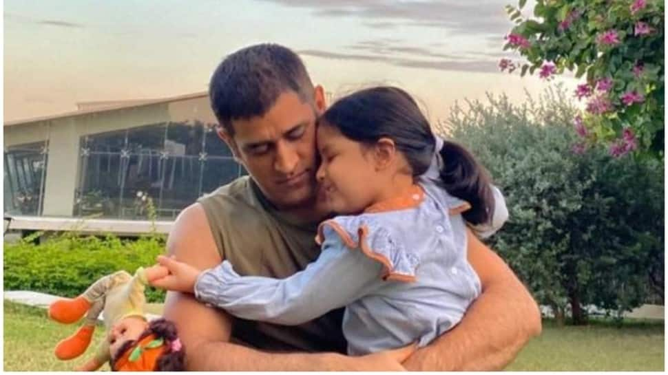 IPL 2021: MS Dhoni’s adorable pictures with daughter Ziva go viral, see pics