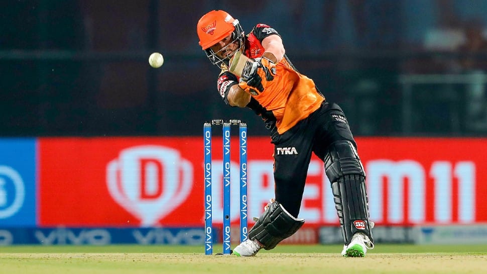 Sunrisers Hyderabad batsman Manish Pandey en route to scoring half-century against Chennai Super Kings in their IPL 2021 match in New Delhi. (Photo: PTI)