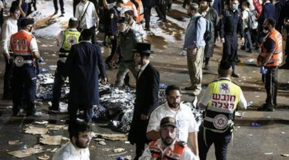 Dozens crushed to death in stampede at Israeli religious bonfire festival