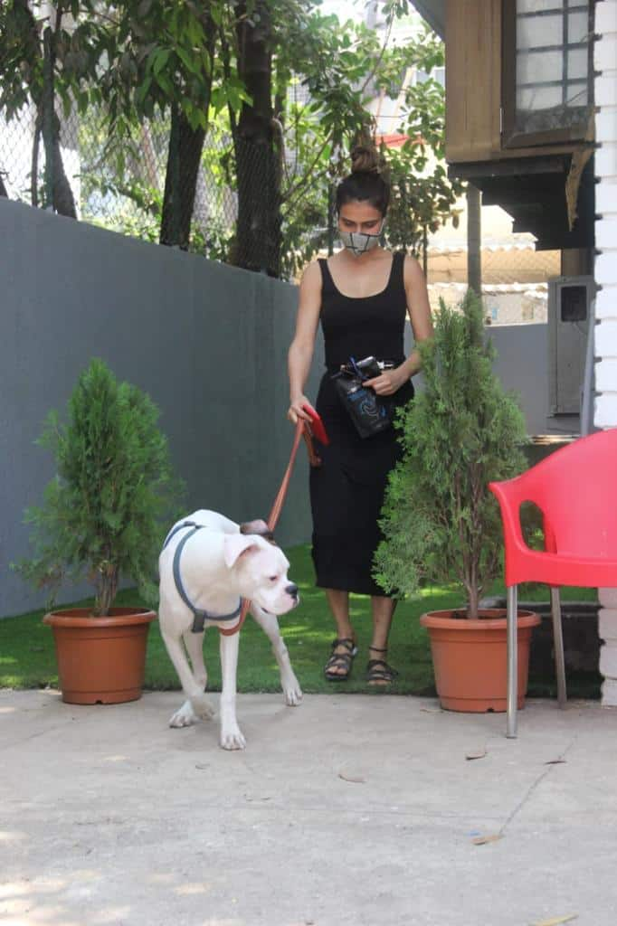 Fatima Sana Shaikh posed for the paps!