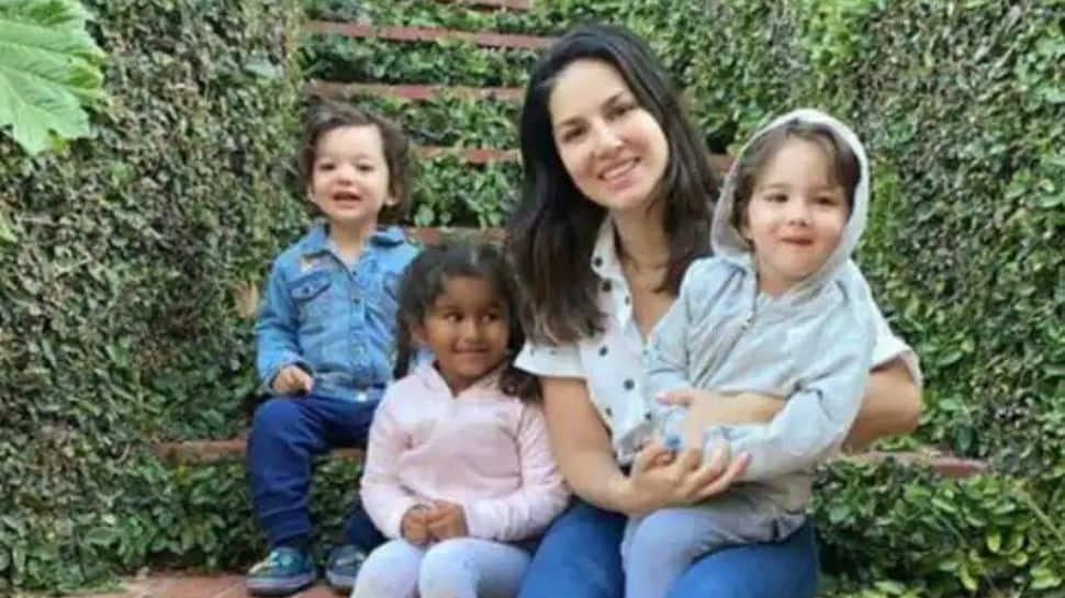 Sunny Leone asks son Asher 'who made you so beautiful', his response ...