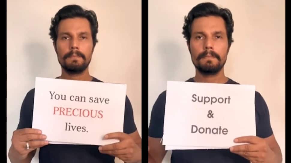 Randeep Hooda pitches in to provide oxygen concentrators