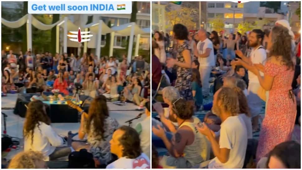 COVID-19: Hundreds of Israelis chant ‘Om Namah Shivaya’, lend support to India - Watch