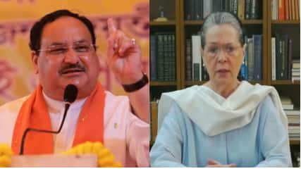 Saddened but not surprised by conduct of Congress during these times: JP Nadda slams Sonia Gandhi 