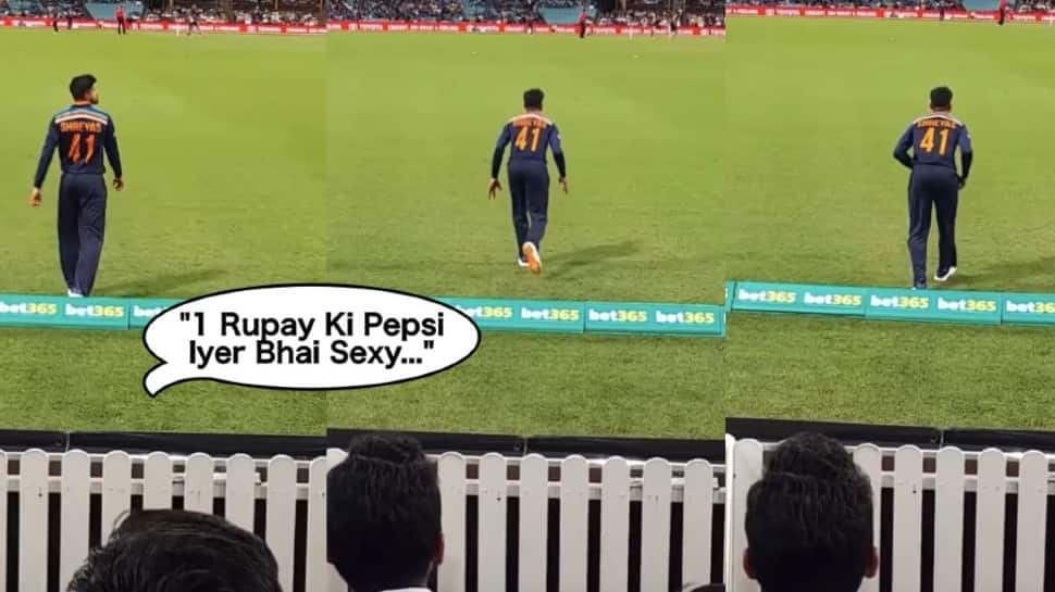 ‘1 rupee ki Pepsi Iyer Bhai sexy’: Team India batsman Shreyas Iyer shares clip of his &#039;favorite&#039; chant - WATCH