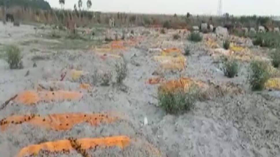 COVID-19 deaths? Bodies found buried in sand near Ganga in Uttar Pradesh’s Unnao district