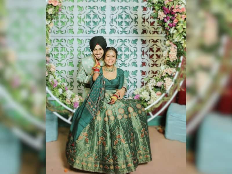 Neha Kakkar and Rohanpreet Singh