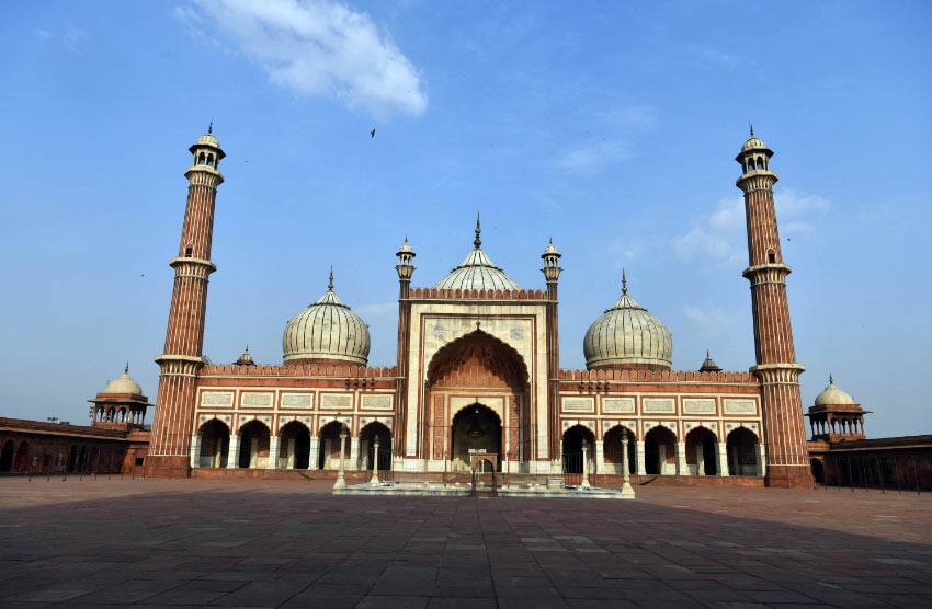 A deserted Jama Masjid on Eid amid COVID rise