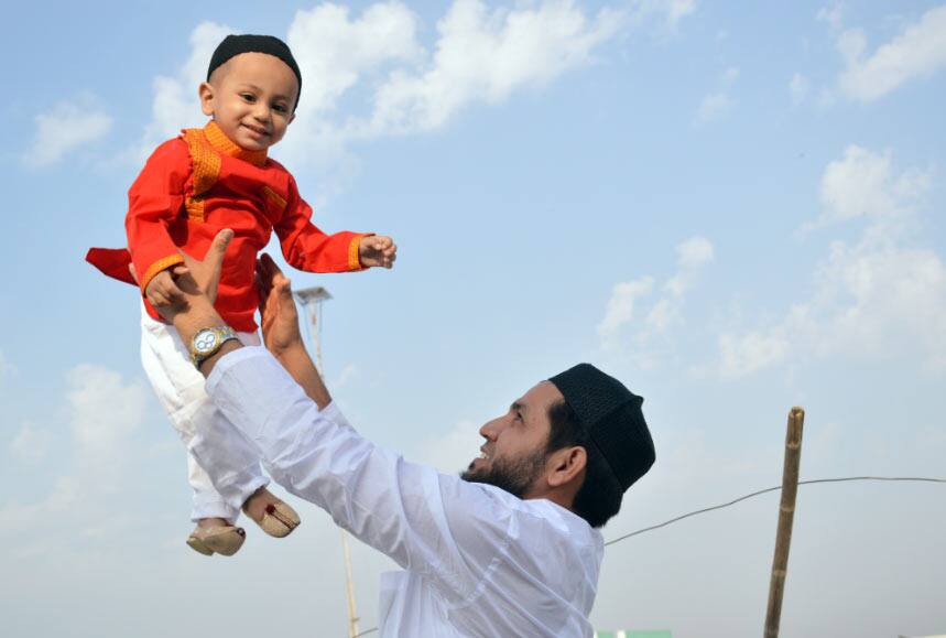 Eid celebrations at a Madrasa in Meerut