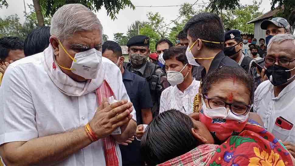 Mamata Banerjee&#039;s silence on Bengal bloodshed matter of concern: Governor Jagdeep Dhankar after meeting BJP supporters in Assam