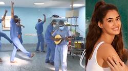 Viral video of docs dancing in PPE kits makes Disha Patani go 'wow' - Watch