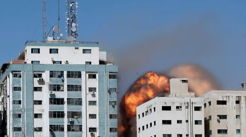 Israel destroys 12-story Gaza tower housing Associated Press and Al Jazeera offices