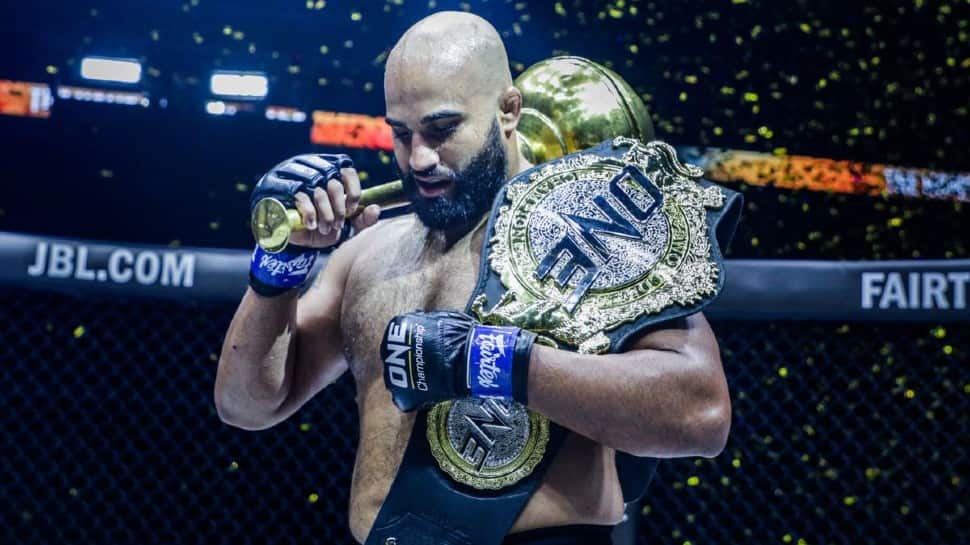 MMA: Arjan Bhullar creates history, becomes first Indian-origin fighter to win world title at top-level MMA event