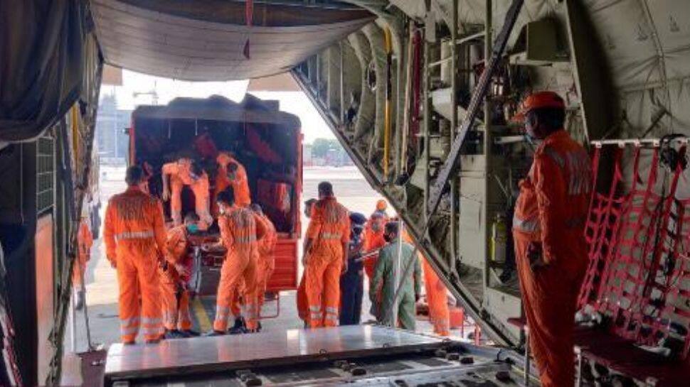 IAF and NDRF to the rescue