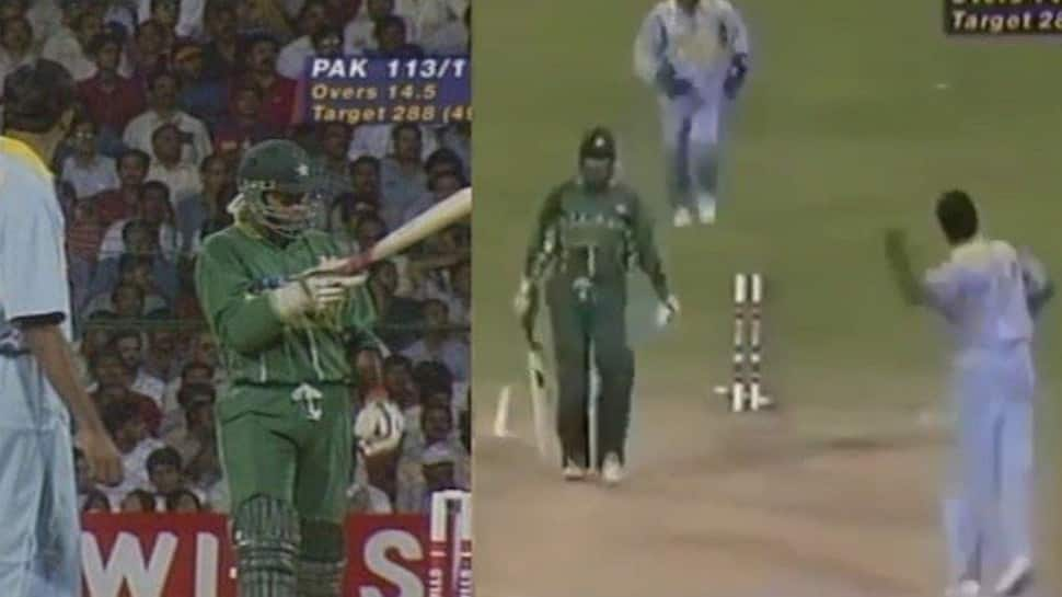 &quot;Tujhe fir vahin marunga&quot;: When ex-Pakistan batsman Aamer Sohail made a blunder by challenging ex-India pacer Venkatesh Prasad - WATCH