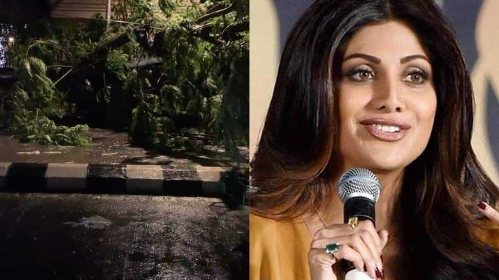 Shilpa Shetty, Varun Dhawan, Malaika Arora share shocking visuals of Cyclone Tauktae, urge fans to stay safe