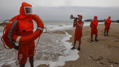 NDRF teams were deployed to make sure everyone was safe