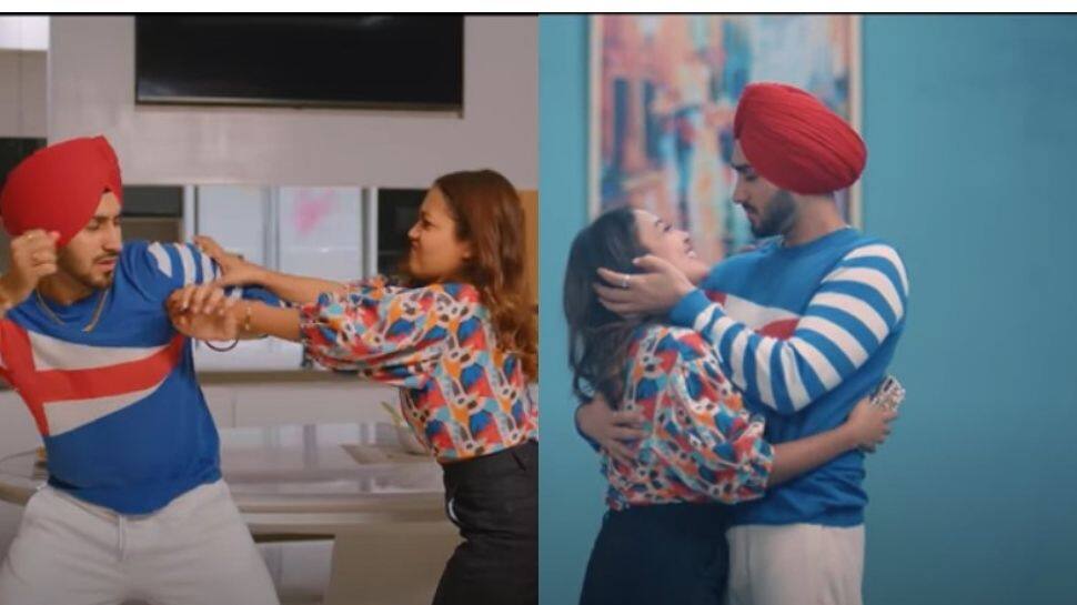 Neha Kakkar romances hubby Rohanpreet Singh in a quirky music video &#039;Khad Tainu Main Dassa&#039; - Watch